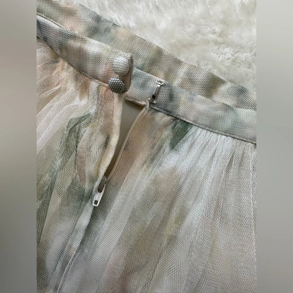 Jenny Yoo Pastel Maxi Skirt - Picture 9 of 13